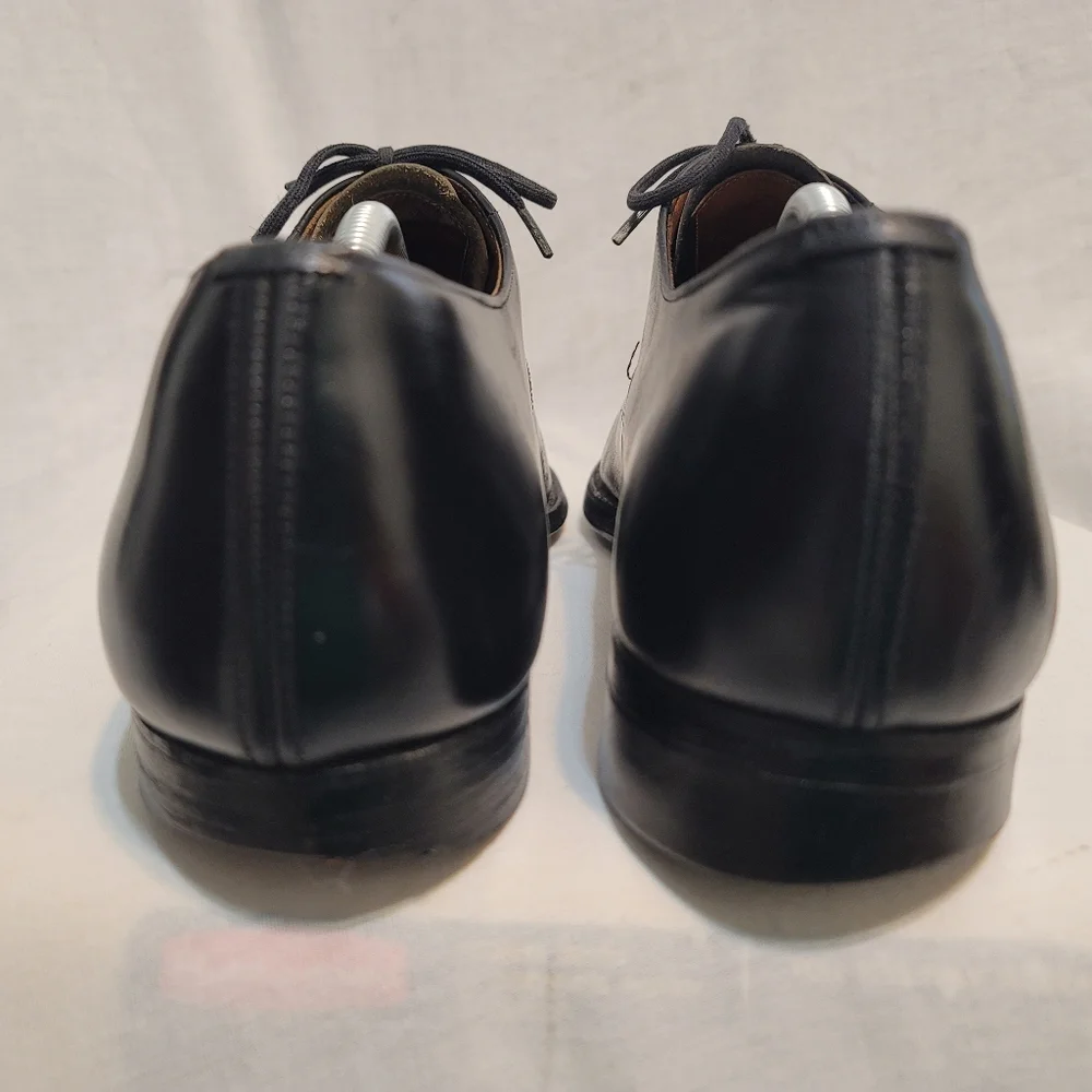 Church's Custom Grade Men Size 11.5C Black Leather Captoe Oxford Dress Shoes - Picture 6 of 12